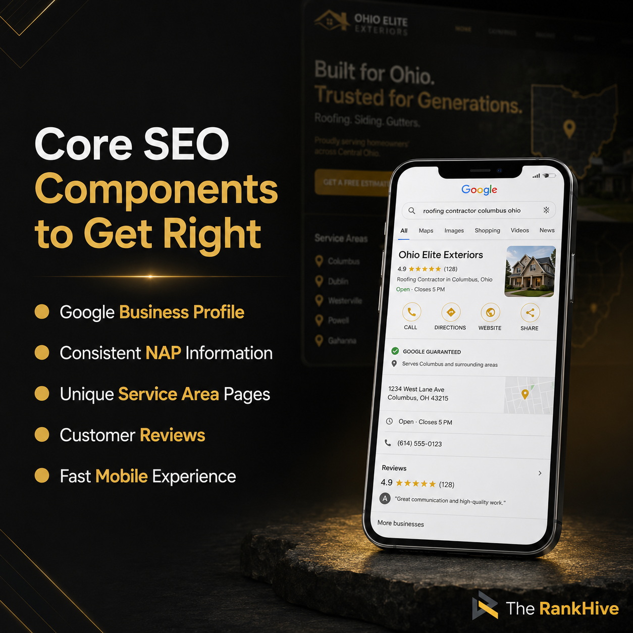 Google Maps SEO for Ohio home service contractors