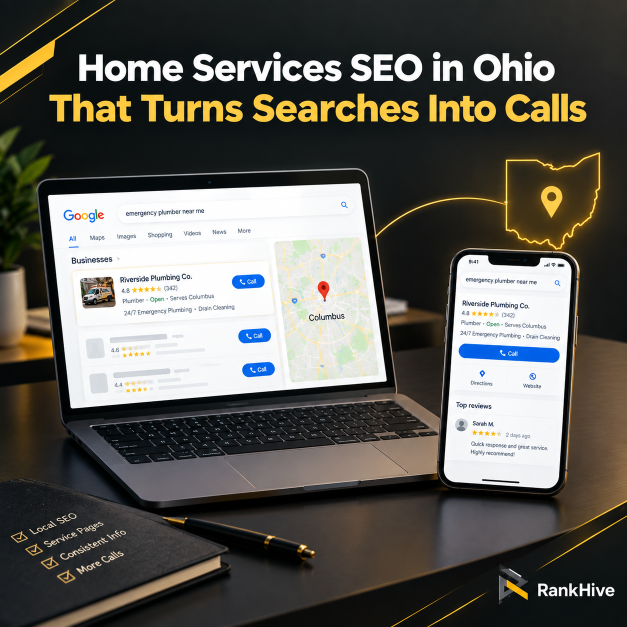 Home Services SEO in Ohio That Turns Searches Into Calls