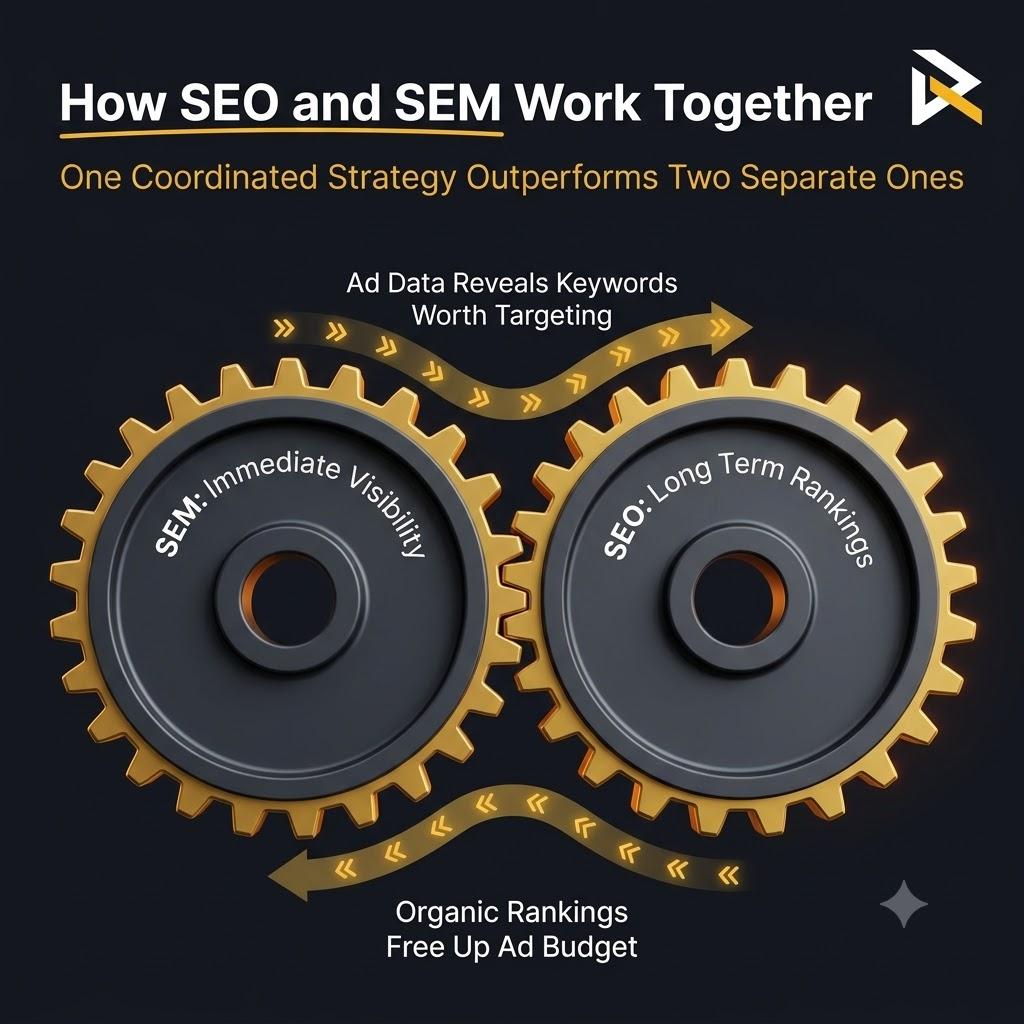 How SEO and SEM Work Together
