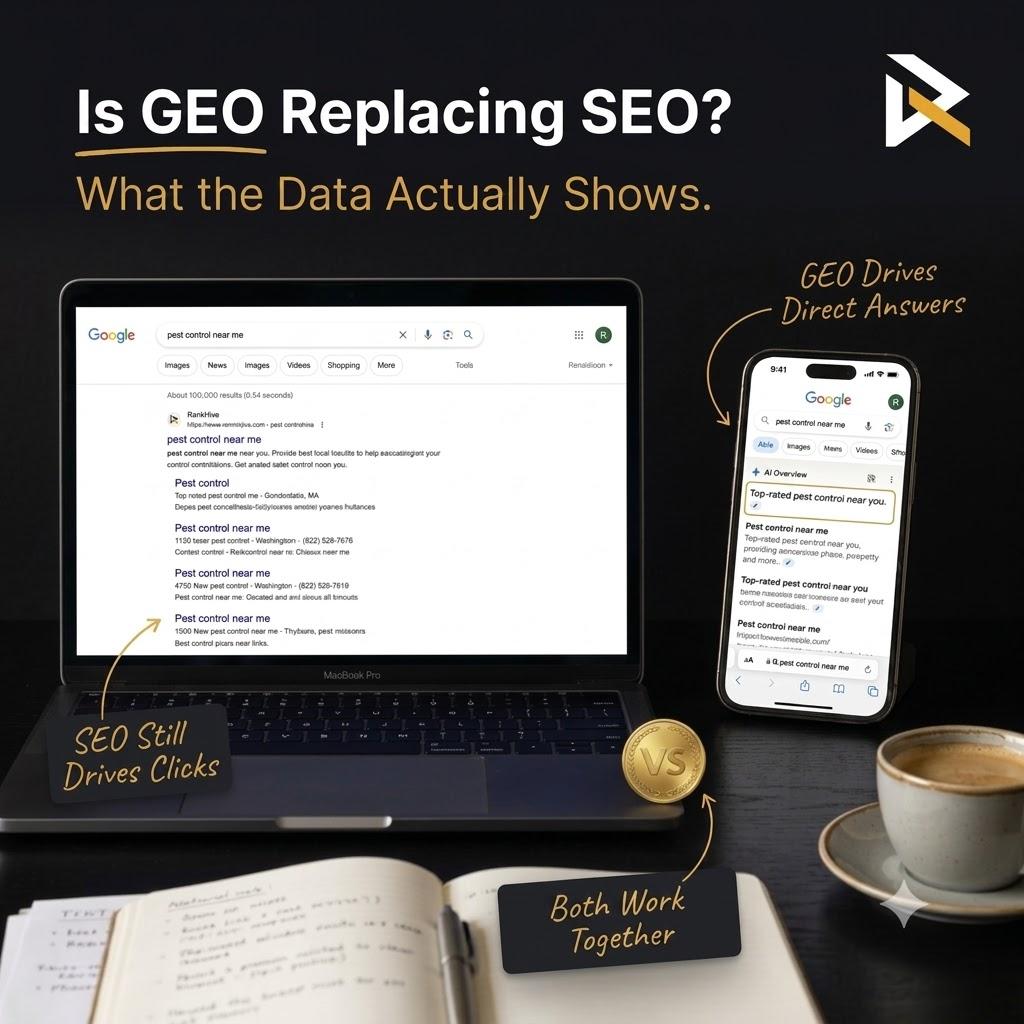 Is GEO Replacing SEO? What the Data Actually Shows