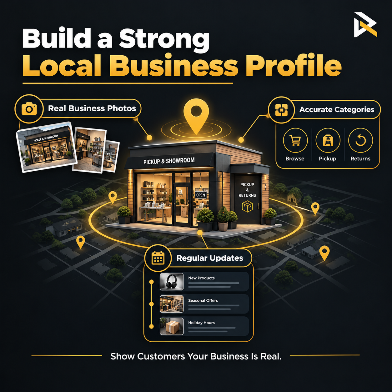 Local search marketing and neighborhood targeting for ecommerce growth