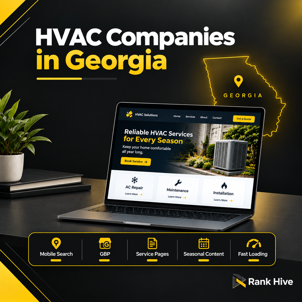 Georgia home service trades local SEO strategy breakdown