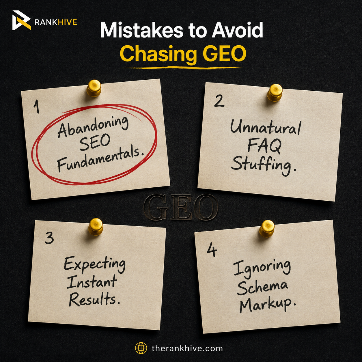 Common Mistakes Businesses Make Chasing GEO
