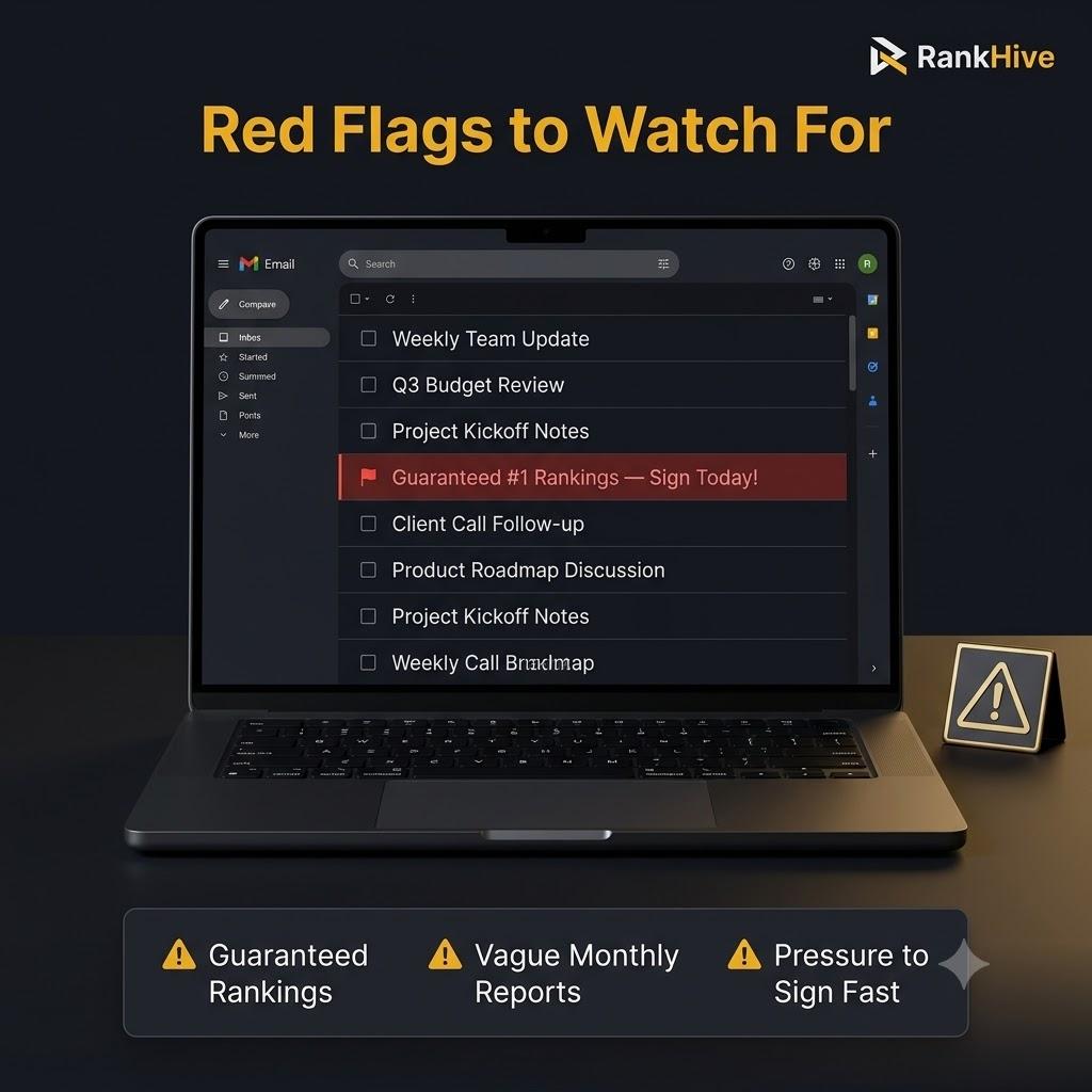 Red Flags to Avoid When Hiring an SEO Partner