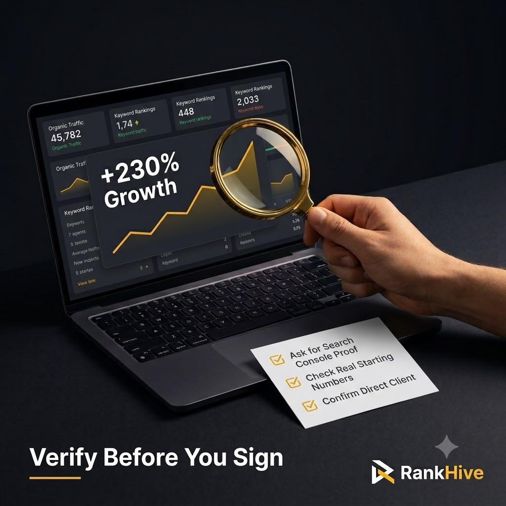 How to Verify If an SEO Agency's Case Studies Are Real