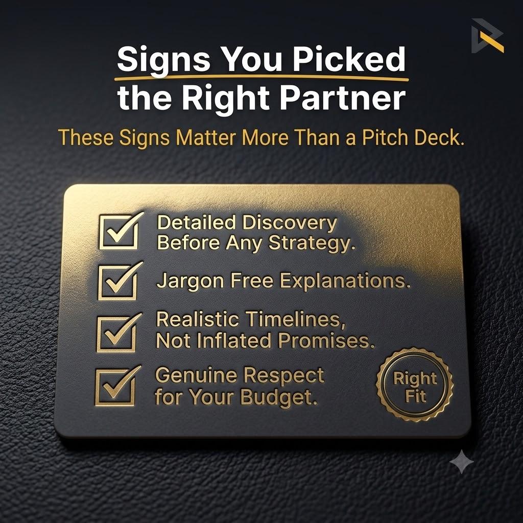 Signs You Picked the Right Partner
